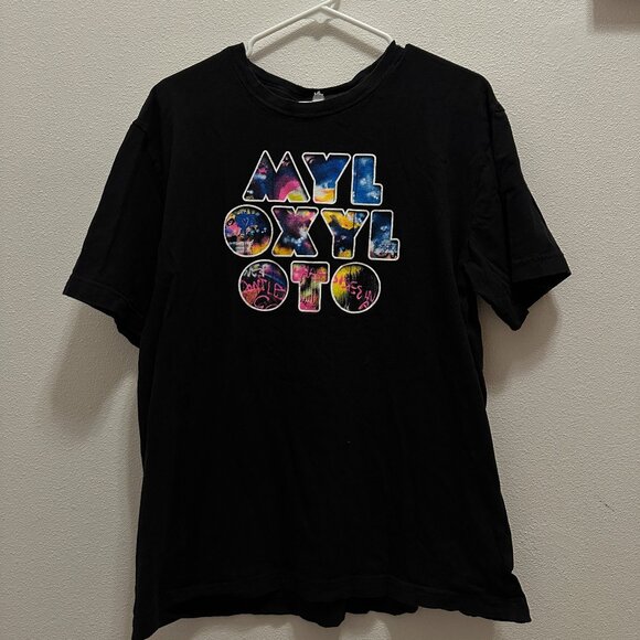 Coldplay Mylo Xyloto 2012 Tour T-Shirt Size XL - Picture 1 of 3